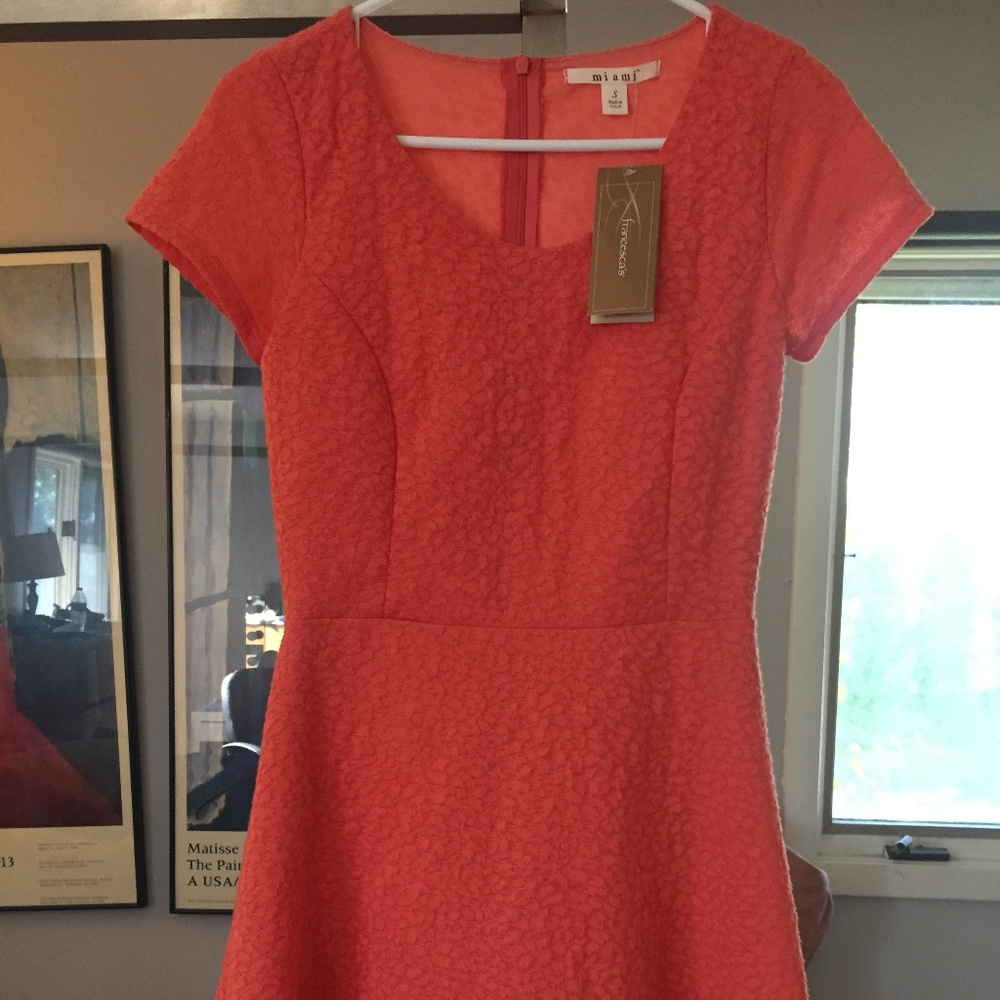 Miami orange dress size small